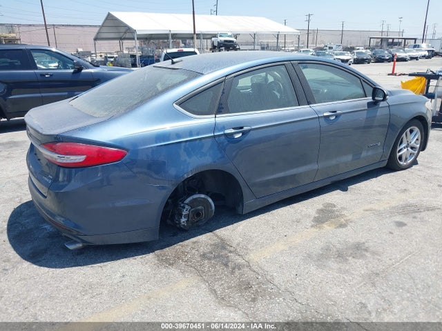 Ford Fusion Hybrid Se 2018 3FA6P0LU1JR234983 Image 4