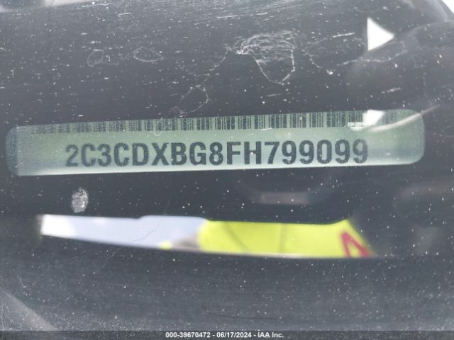 2C3CDXBG8FH799099 Dodge Charger Se