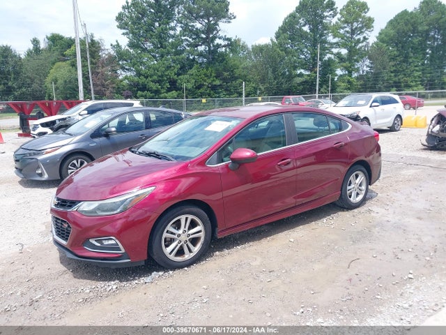 Chevrolet Cruze Lt Auto 2016 1G1BE5SM8G7285385 Image 2