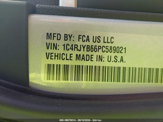 Jeep Grand Cherokee 4xe 2023 1C4RJYB66PC589021 Image 9