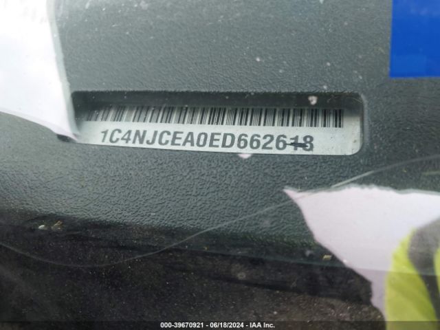 1C4NJCEA0ED662618 Jeep Compass High Altitude
