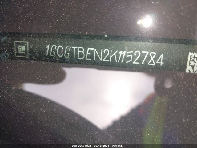 1GCGTBEN2K1152784 Chevrolet Colorado Wt