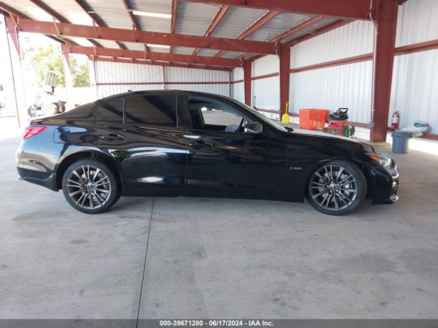 JN1FV7AP7GM421350 Infiniti Q50 3.0t Red Sport 400