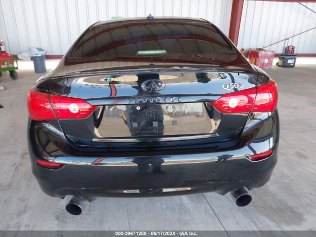 JN1FV7AP7GM421350 Infiniti Q50 3.0t Red Sport 400