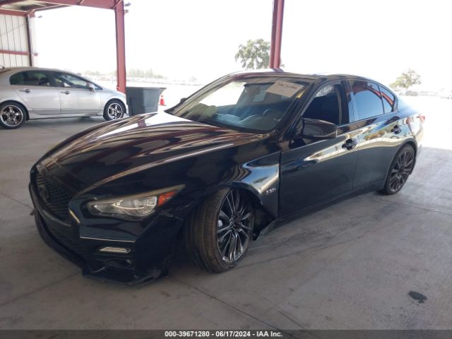 JN1FV7AP7GM421350 Infiniti Q50 3.0t Red Sport 400
