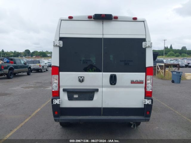 3C6LRVDGXME522968 RAM Promaster 2500 High Roof 159 Wb