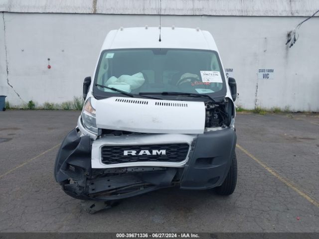 3C6LRVDGXME522968 RAM Promaster 2500 High Roof 159 Wb