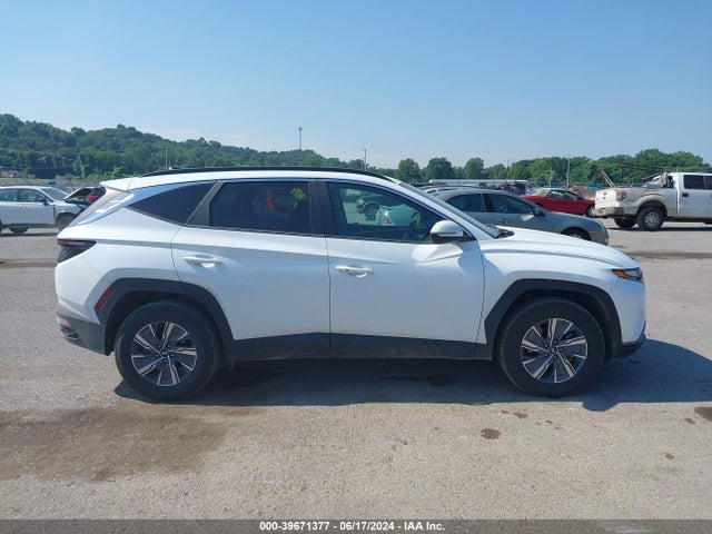 KM8JBCA1XNU050777 Hyundai Tucson Hybrid Blue