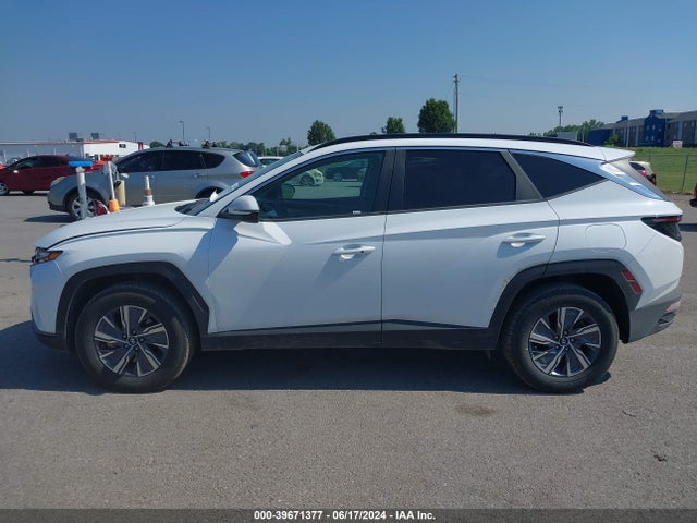 KM8JBCA1XNU050777 Hyundai Tucson Hybrid Blue