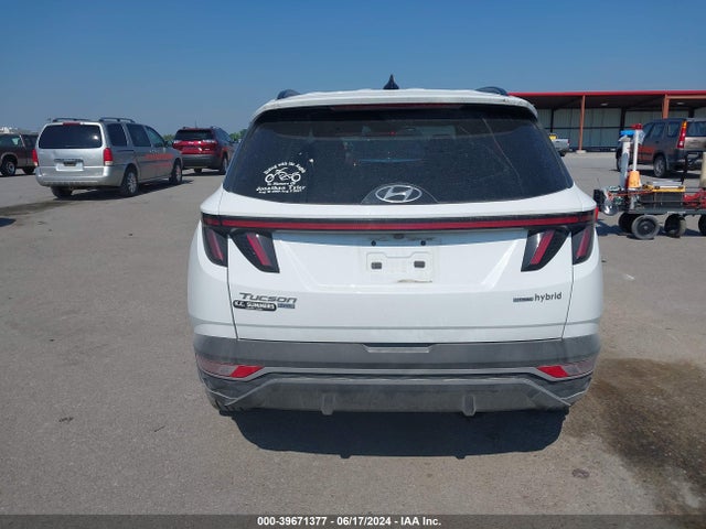 KM8JBCA1XNU050777 Hyundai Tucson Hybrid Blue