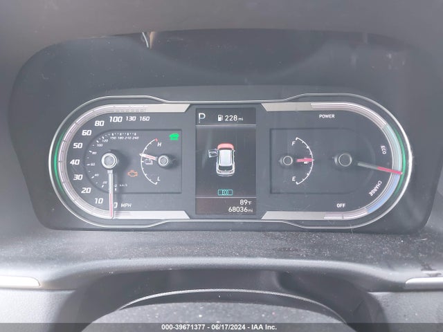 KM8JBCA1XNU050777 Hyundai Tucson Hybrid Blue