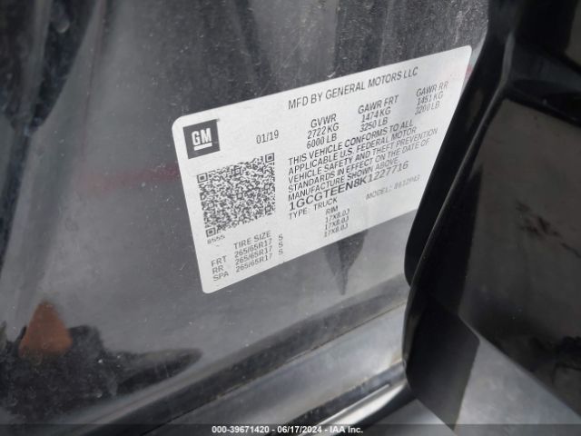 1GCGTEEN8K1227716 Chevrolet Colorado Zr2