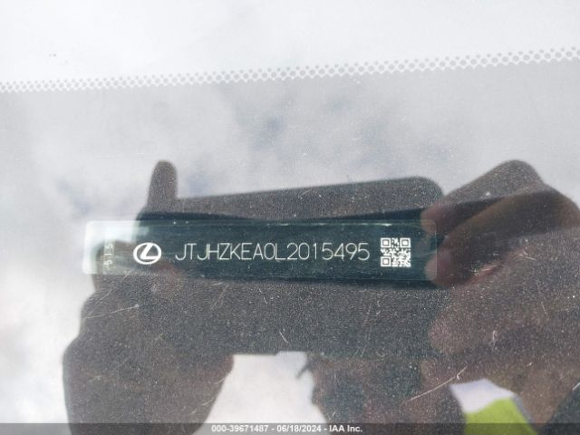 JTJHZKEA0L2015495 Lexus Rx 350l