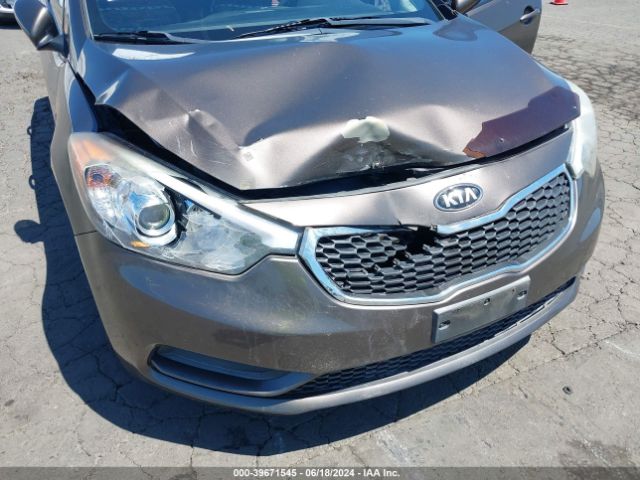 KNAFX4A66F5289975 KIA FORTE LX