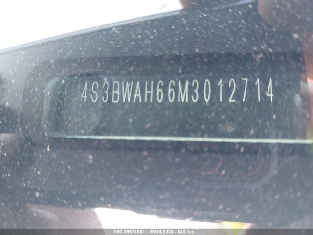 4S3BWAH66M3012714 Subaru Legacy Sport