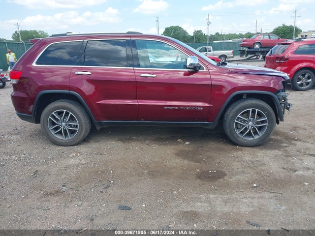 1C4RJFBG1HC601834 Jeep Grand Cherokee Limited 4x4