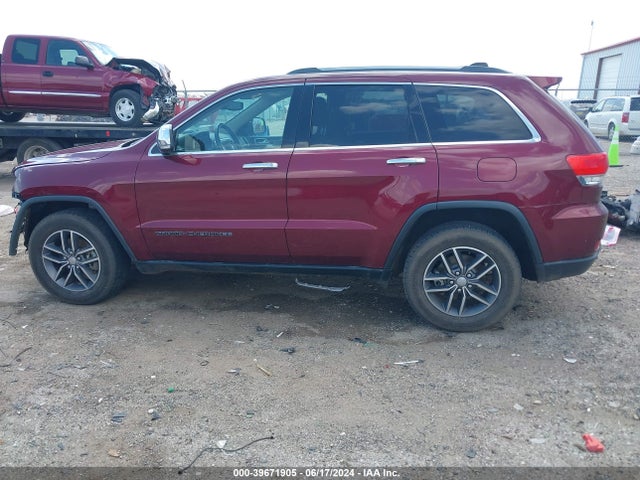 1C4RJFBG1HC601834 Jeep Grand Cherokee Limited 4x4