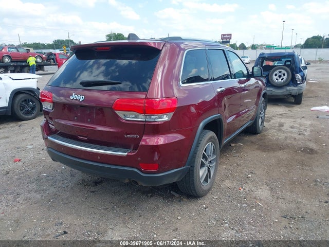 1C4RJFBG1HC601834 Jeep Grand Cherokee Limited 4x4