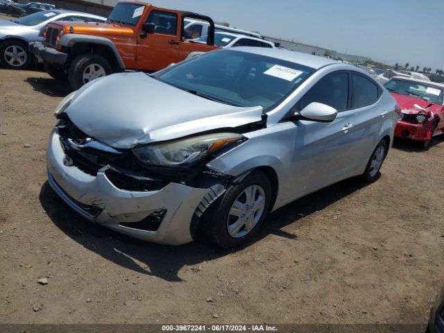 5NPDH4AE6GH697800 Hyundai ELANTRA SE