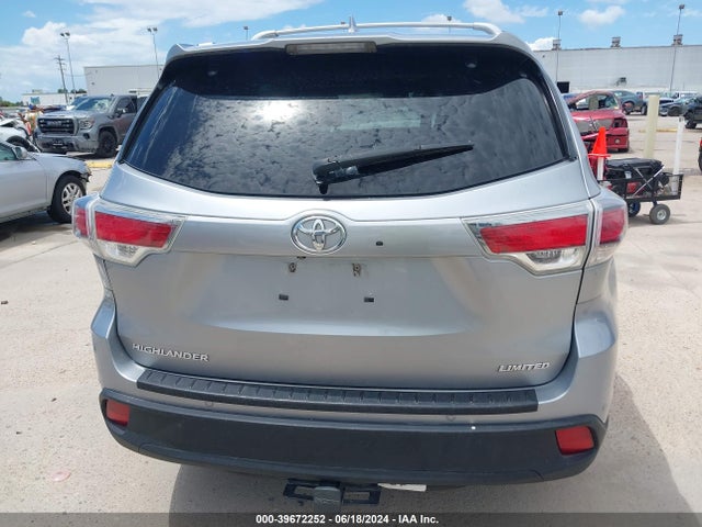5TDYKRFH7FS076416 Toyota Highlander Limited V6