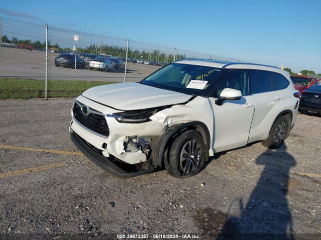 5TDGZRBH7MS124281 Toyota Highlander Xle