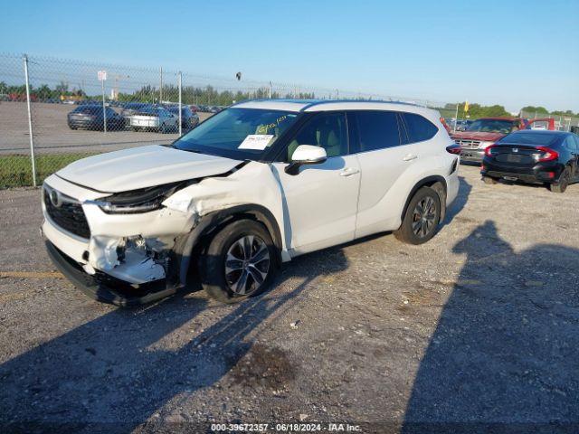 5TDGZRBH7MS124281 Toyota Highlander Xle