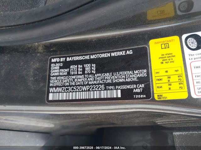 2013 MINI COUNTRYMAN WMWZC3C52DWP23226 Photo 8