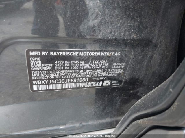 WBXYJ5C38JEF81860 BMW X2 Xdrive28i