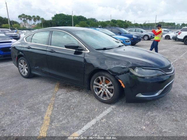 1C3CCCAB1GN182511 Chrysler 200 Limited Platinum