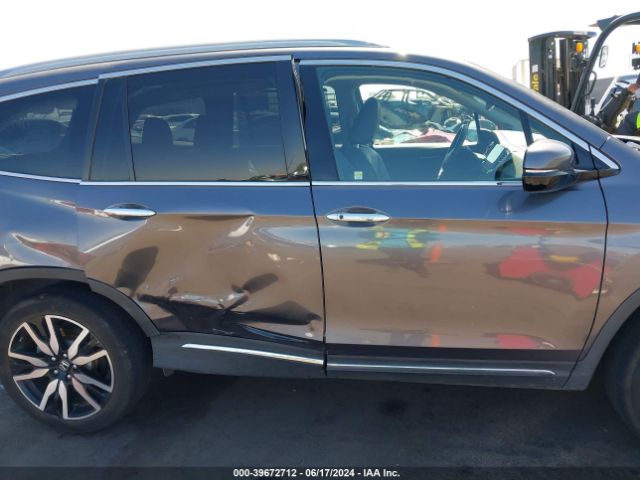 5FNYF6H60KB088887 Honda Pilot Touring