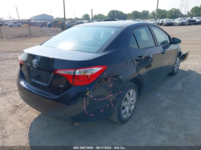 Toyota COROLLA LE 2014 2T1BURHE6EC140567 Image 4