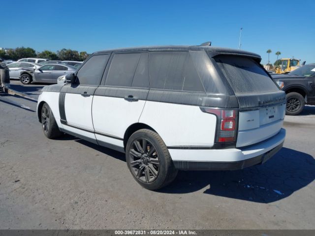 SALGS2FK8HA326995 Land Rover Range Rover 3.0l V6 Turbocharged Diesel Hse Td6