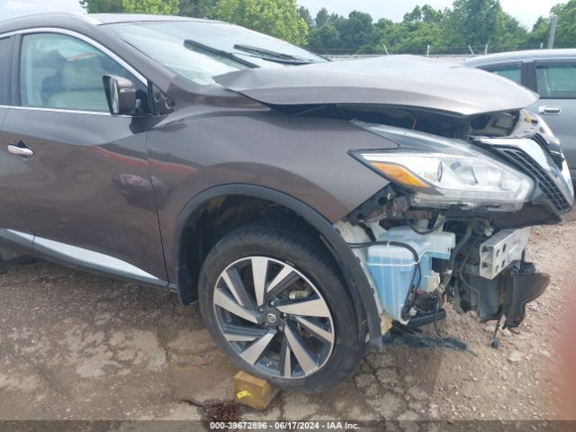 5N1AZ2MHXHN101336 Nissan Murano Platinum