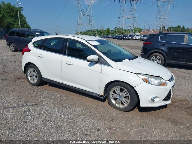 Auction sale of the 2012 Ford Focus Sel, vin: 1FAHP3M28CL393606, lot number: 39673006