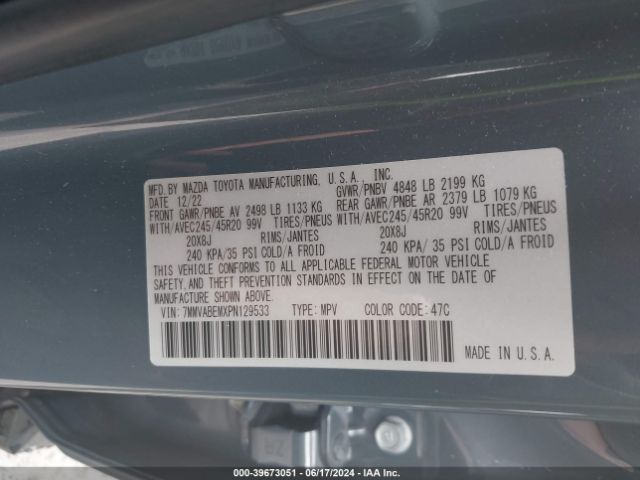 7MMVABEMXPN129533 Mazda Cx-50 2.5 S Premium Plus