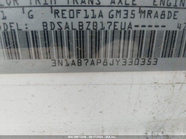 Nissan SENTRA S 2018 3N1AB7AP8JY330353 Image 9