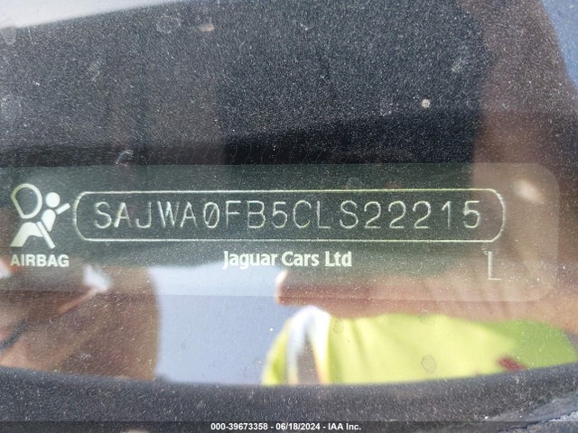 2012 JAGUAR XF SAJWA0FB5CLS22215 Photo 8