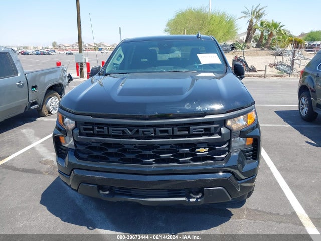 Chevrolet Silverado 1500 2wd  Short Bed Custom 2024 1GCPABEK0RZ199903 Image 12