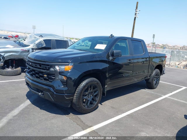 Chevrolet Silverado 1500 2wd  Short Bed Custom 2024 1GCPABEK0RZ199903 Image 14