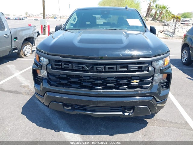 Chevrolet Silverado 1500 2wd  Short Bed Custom 2024 1GCPABEK0RZ199903 Image 6