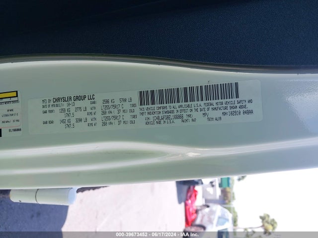 1C4BJWFG8EL166866 Jeep Wrangler Unlimited Rubicon