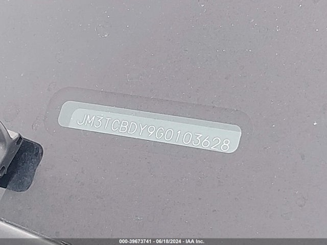JM3TCBDY9G0103628 Mazda Cx-9 Grand Touring