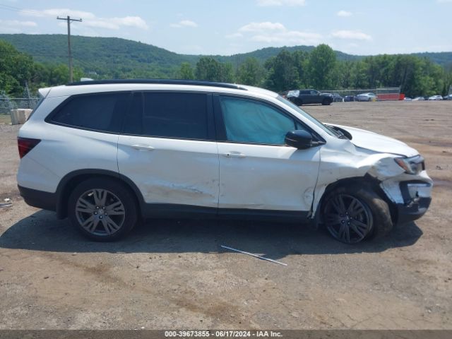 5FNYF6H37NB017941 Honda Pilot Awd Sport