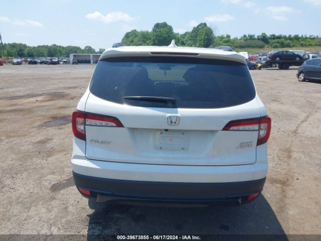 5FNYF6H37NB017941 Honda Pilot Awd Sport