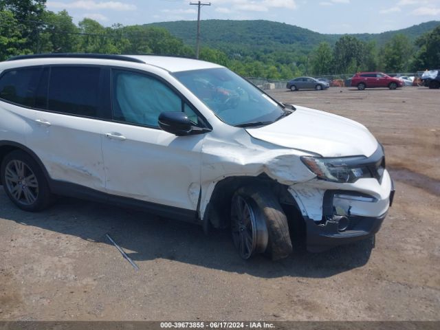 5FNYF6H37NB017941 Honda Pilot Awd Sport