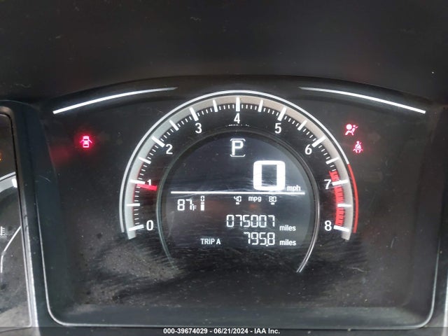 Honda Civic Lx 2016 19XFC2F54GE201952 Image 15