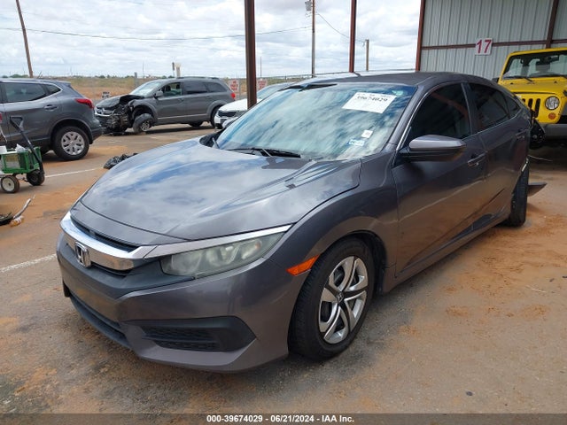 Honda Civic Lx 2016 19XFC2F54GE201952 Image 2