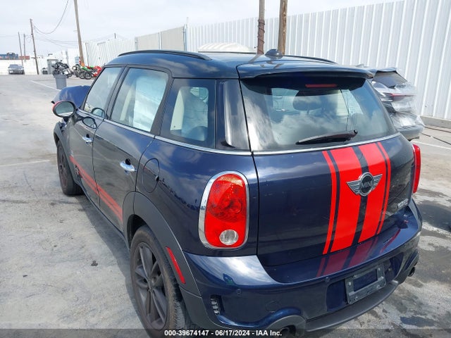 2012 MINI COOPER S COUNTRYMAN WMWZC5C54CWL56758 Photo 2