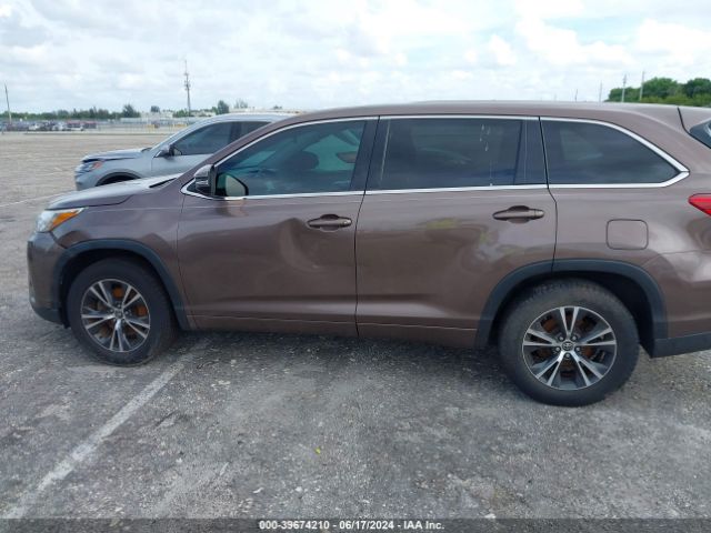 5TDZARFH6JS041821 Toyota Highlander Le