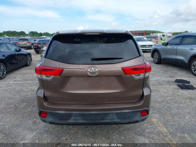 5TDZARFH6JS041821 Toyota Highlander Le